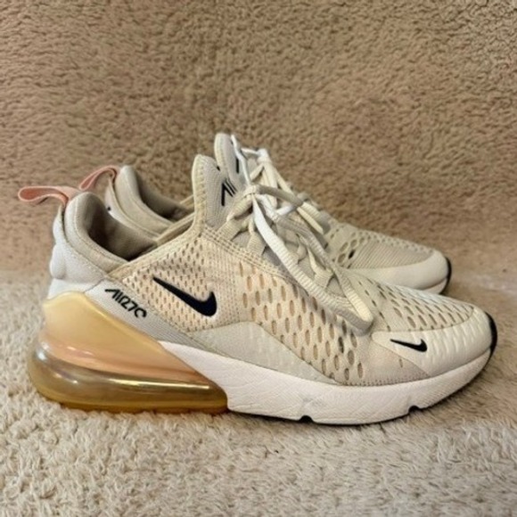 Nike Shoes - Nike Air Max 270 Sail White Pink AH6789-110 Womens Size 8.5 Shoes Sneakers